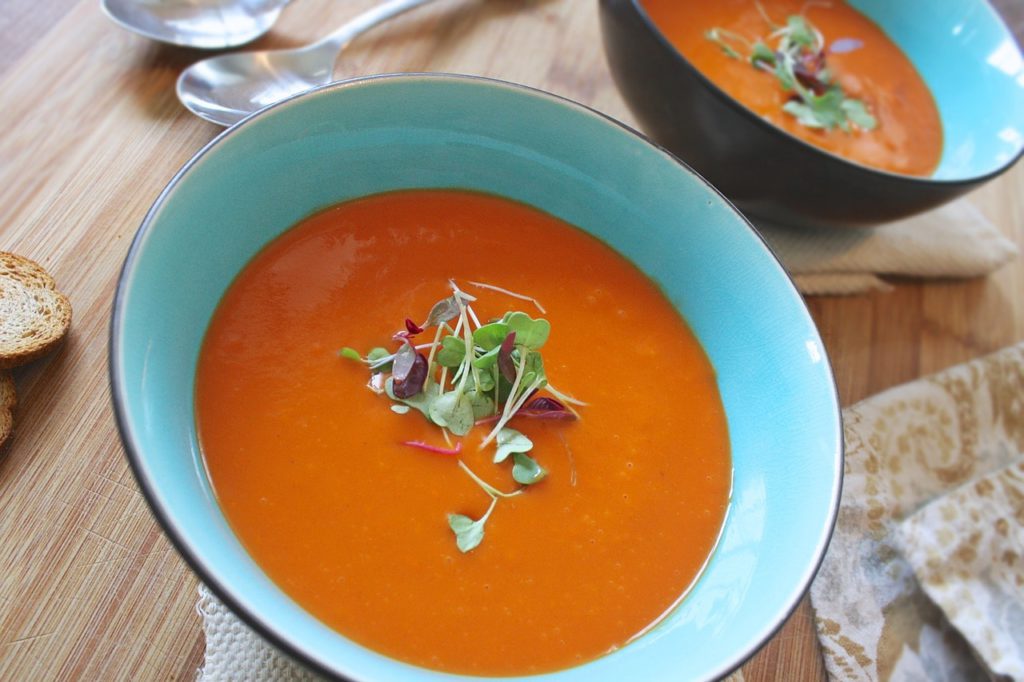 sopa de tomate receta