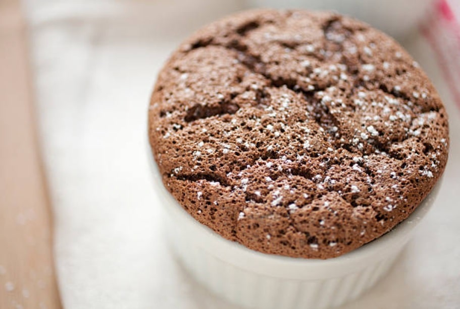 souffle de chocolate receta