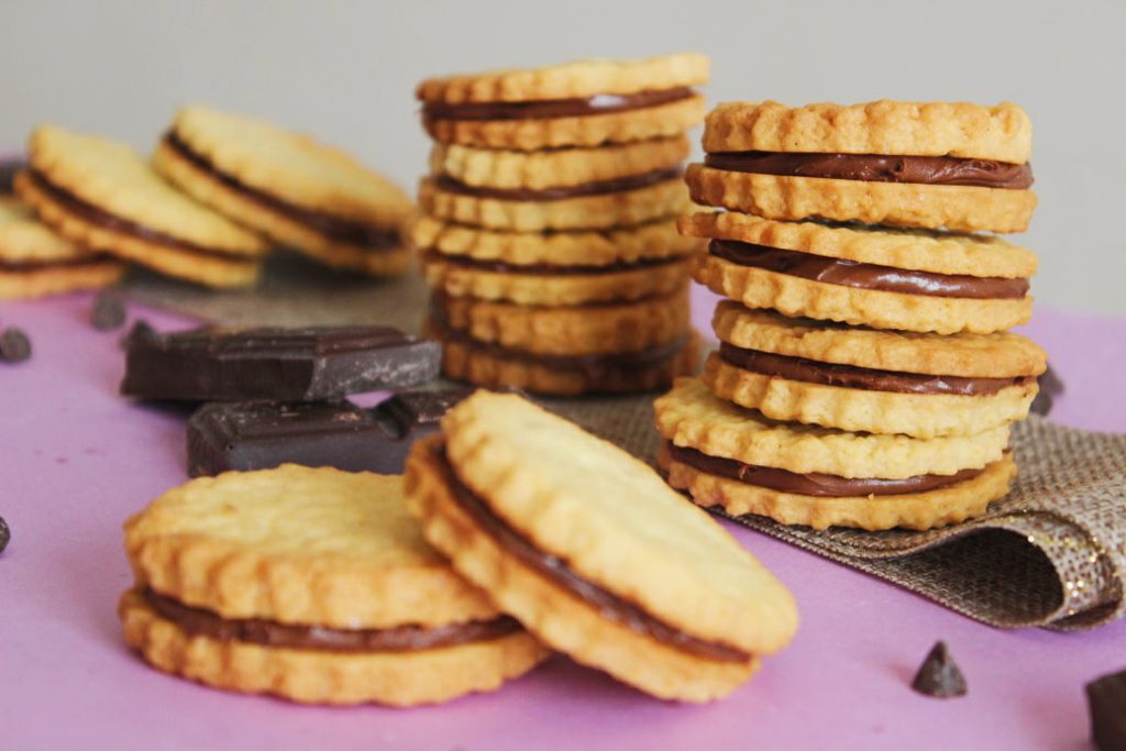 Receta de galletas rellenas de Nutella [estilo Príncipe] caseras | Hoy Tapeo